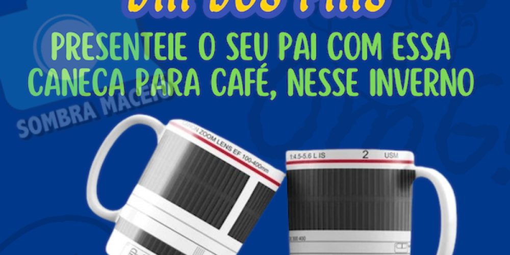 12 - Caneca de dupla de café Cânon