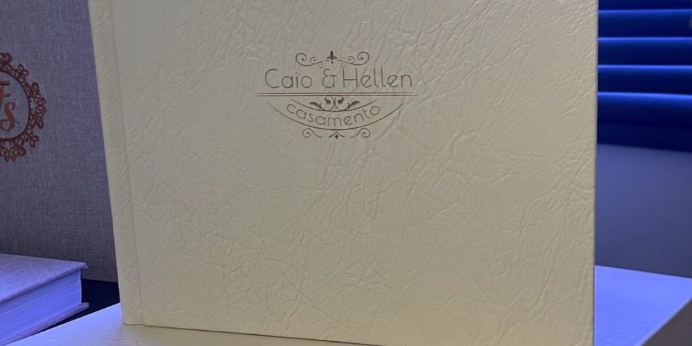 FOTALB002 - Kit 2 CLÁSSICO gravação à laser